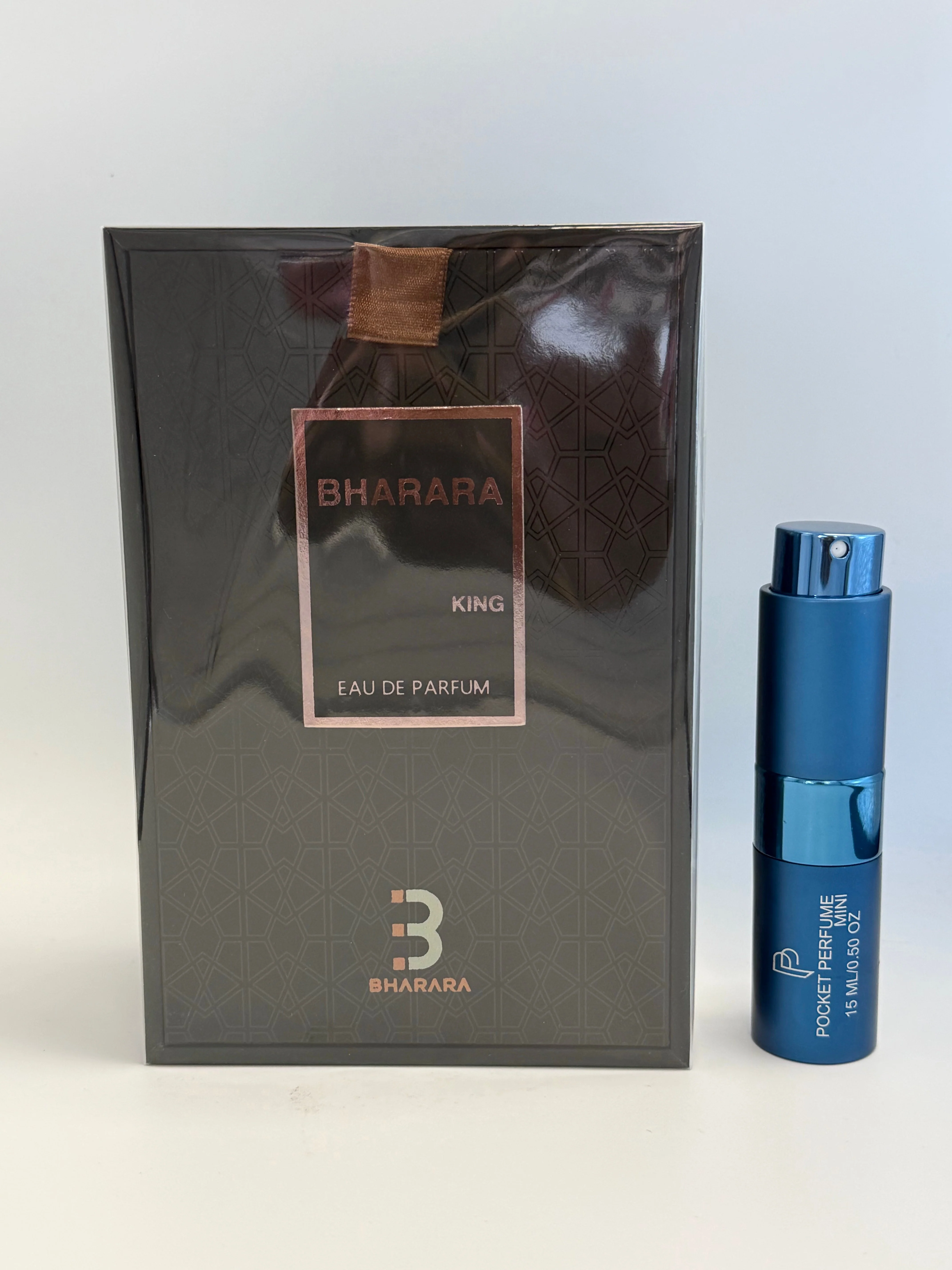 Bharara King Eau De Parfum + Automizer Spray (EMPTY) for Men - Image 2