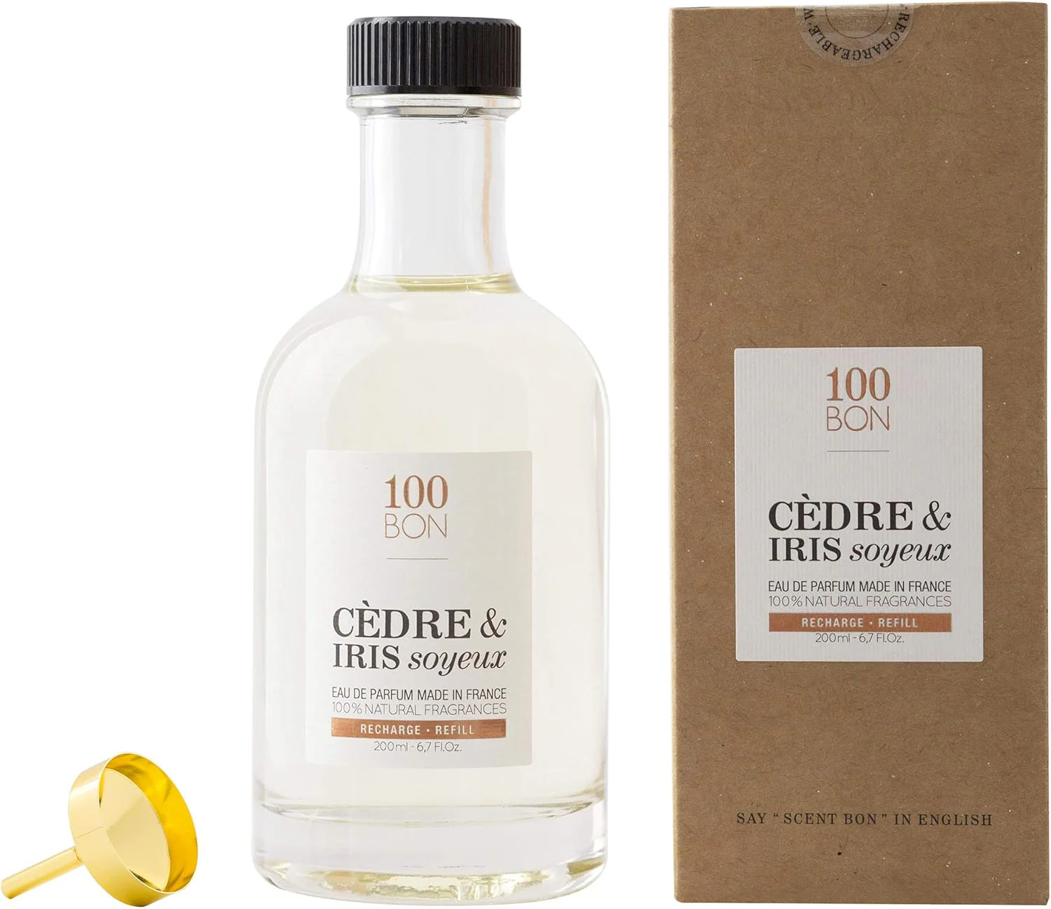 100 Bon Cedre & Iris Soyeux Eau de Parfum for Unisex - Image 3