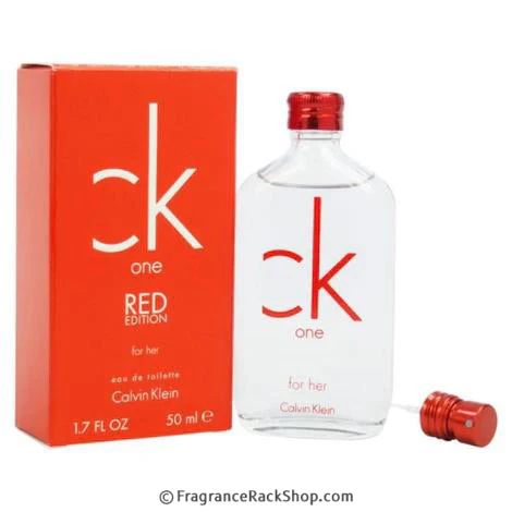 Ck One Red Edition by Calvin Klein Eau De Toilette for Women - Image 2