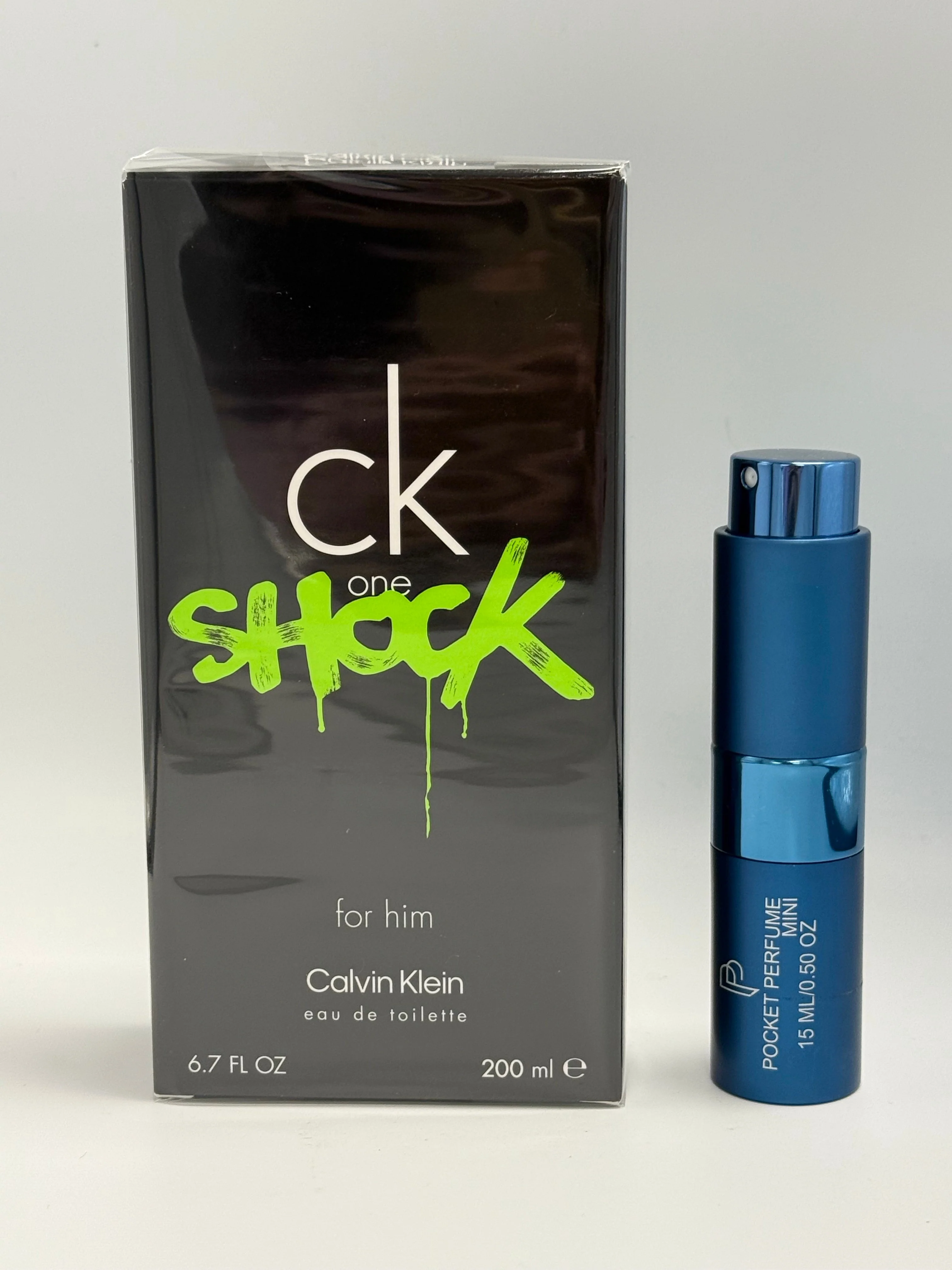 CK One Shock Eau de Toilette Spray for Men - Image 2