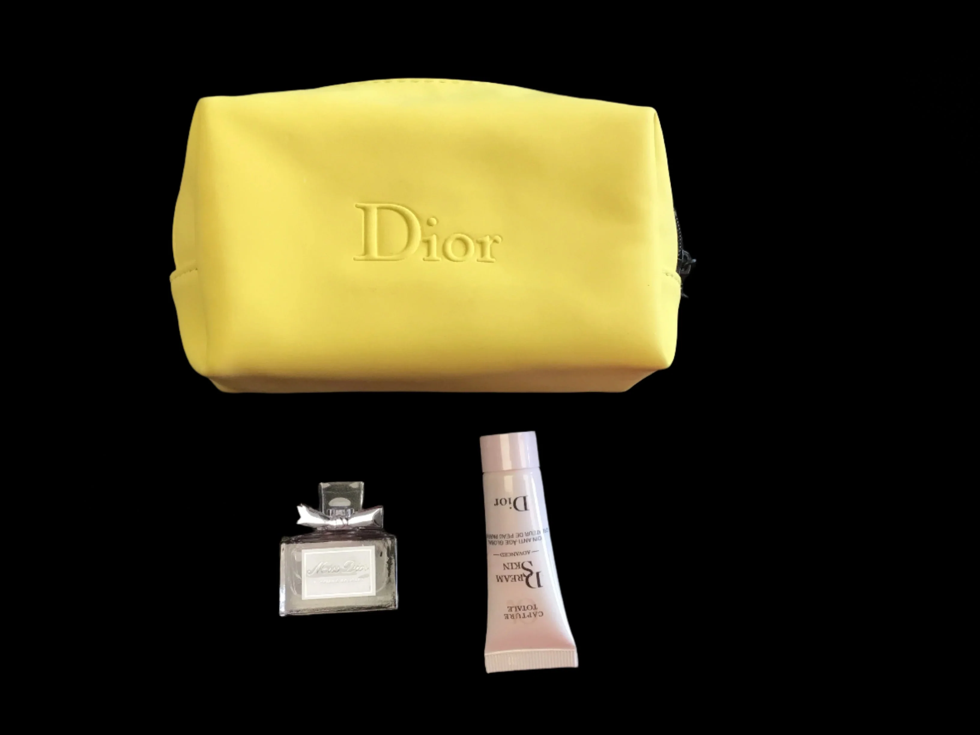 Miss Dior 0.17 oz Perfume Spray and Cream with Pouch - Image 2