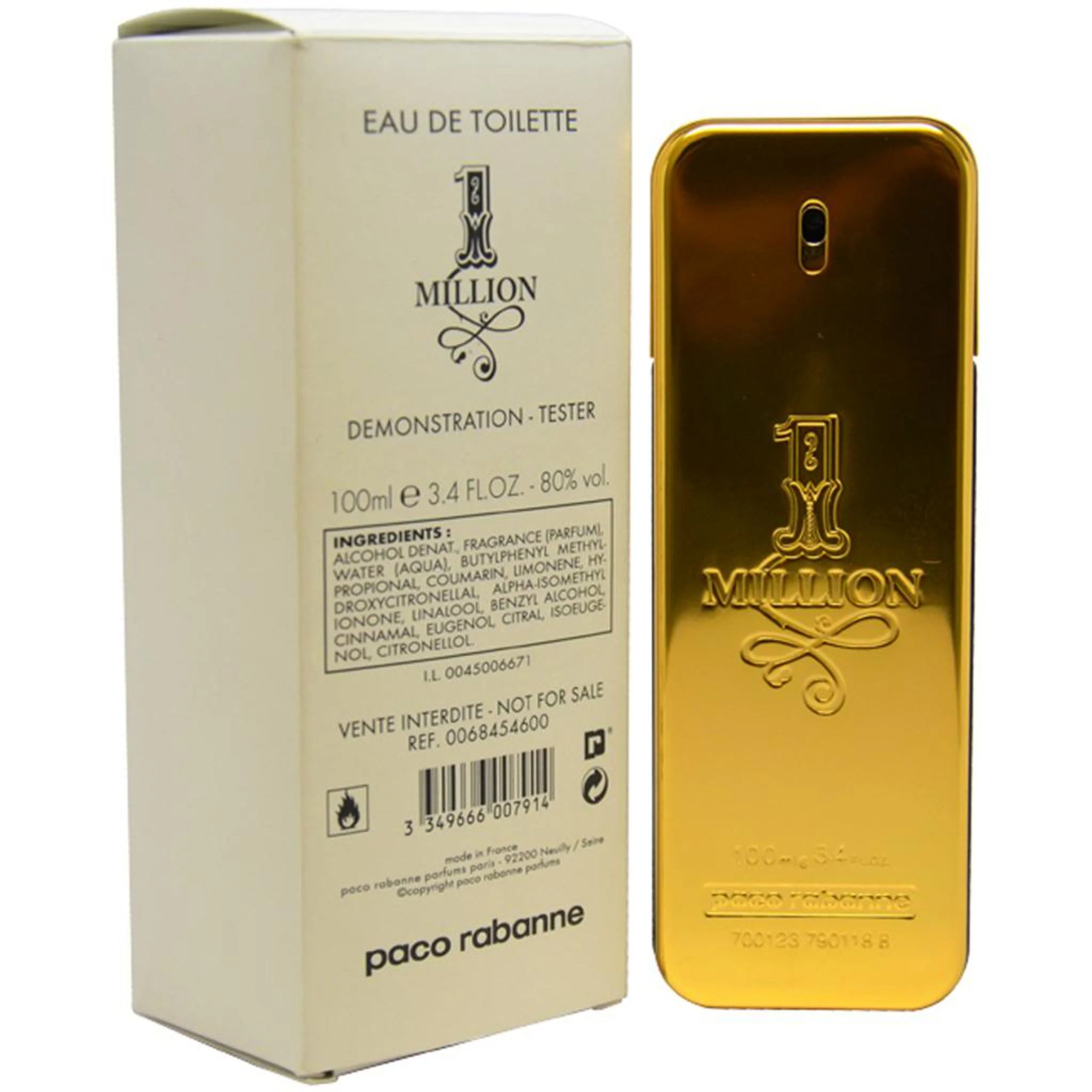 Paco Rabanne 1 Million Eau de Toilette for Men - Image 10