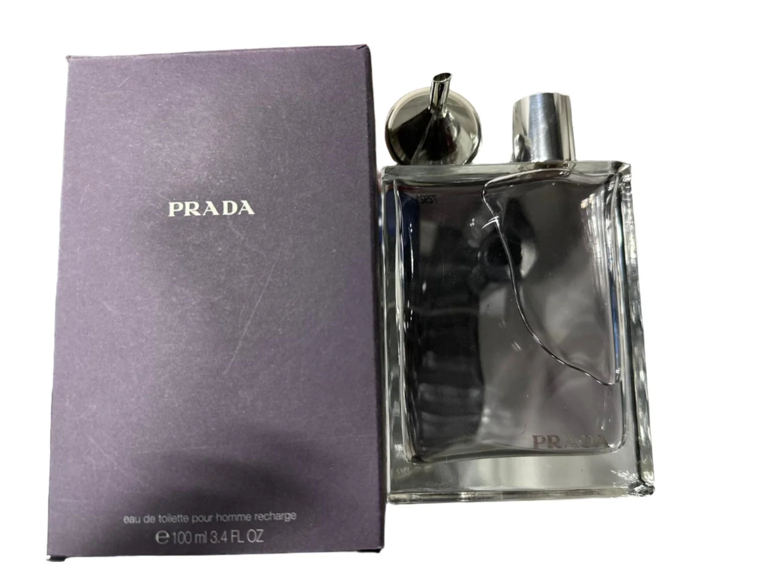 Prada Pour Homme Eau de Toilette Recharge for Men - Image 2