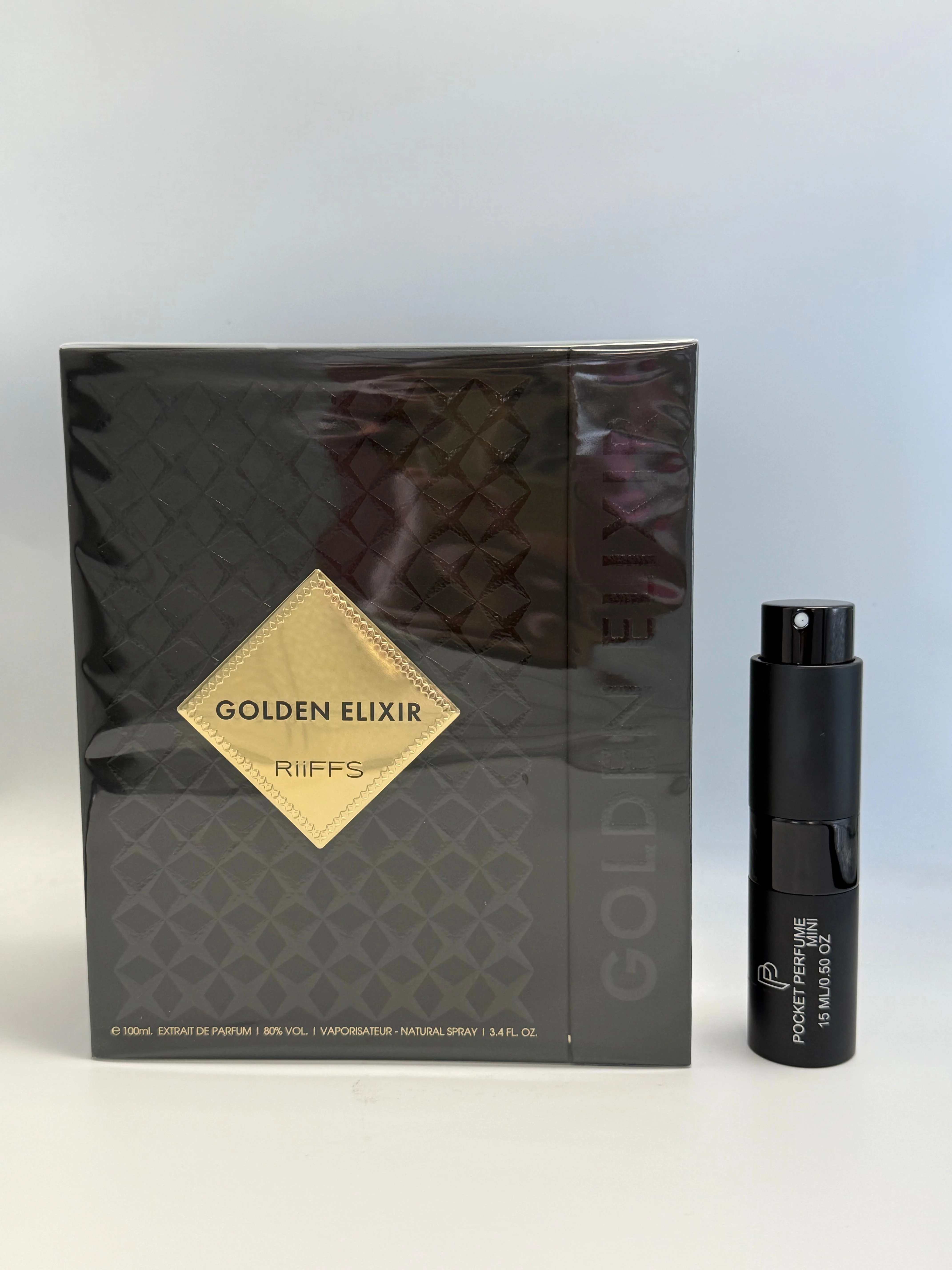 Riiffs Golden Elixir Eau De Parfum Luxury Perfume Unisex - Image 2
