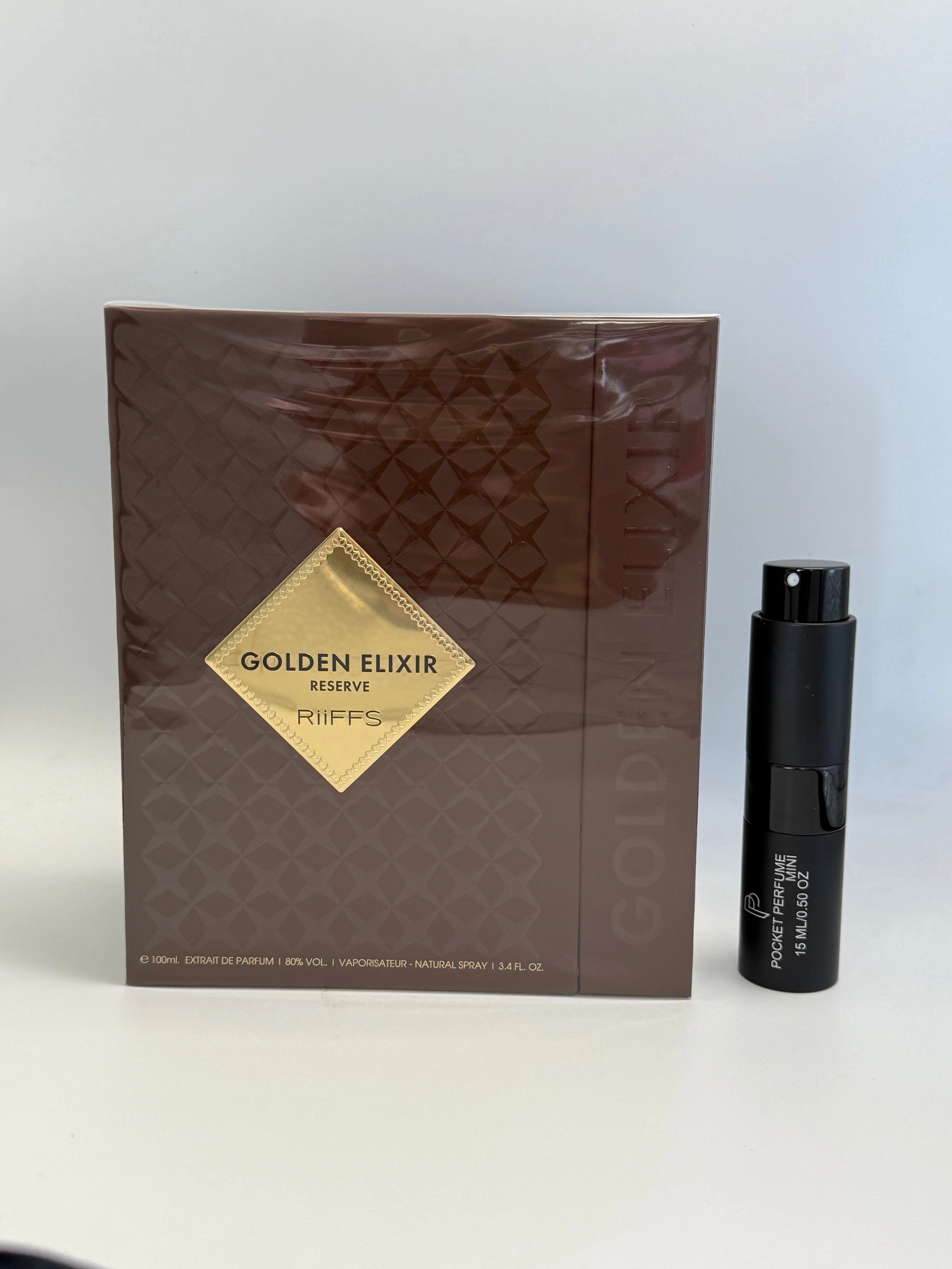 Riiffs Golden Elixir Reserve Eau De Parfum Luxury Perfume Unisex - Image 2