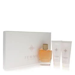 Usher Femme Eau de Parfum Gift set includes(3.4 oz EDP Spray + 3.4 oz Body Wash + 3.4 oz Body Lotion) for Women